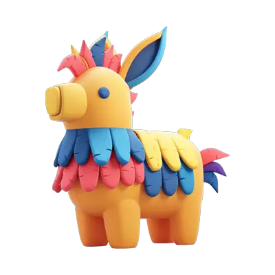 Bunte Piñata